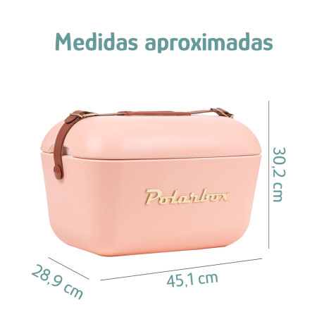 Conservadora Térmica Retro 20L Polarbox Playa Camping Viajes Coral Gold