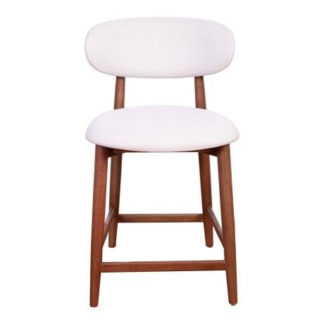 BUTACA BAR MADERA NATURAL-BEIGE MIA