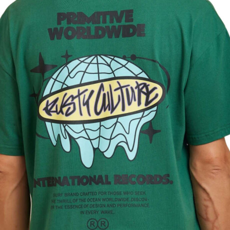 Remera Rusty Primi Verde