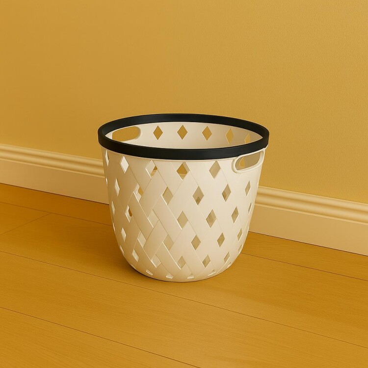 CESTO CANASTO CALADO REDONDO 24LTS 30,5X27CM CESTO CANASTO CALADO REDONDO 24LTS 30,5X27CM