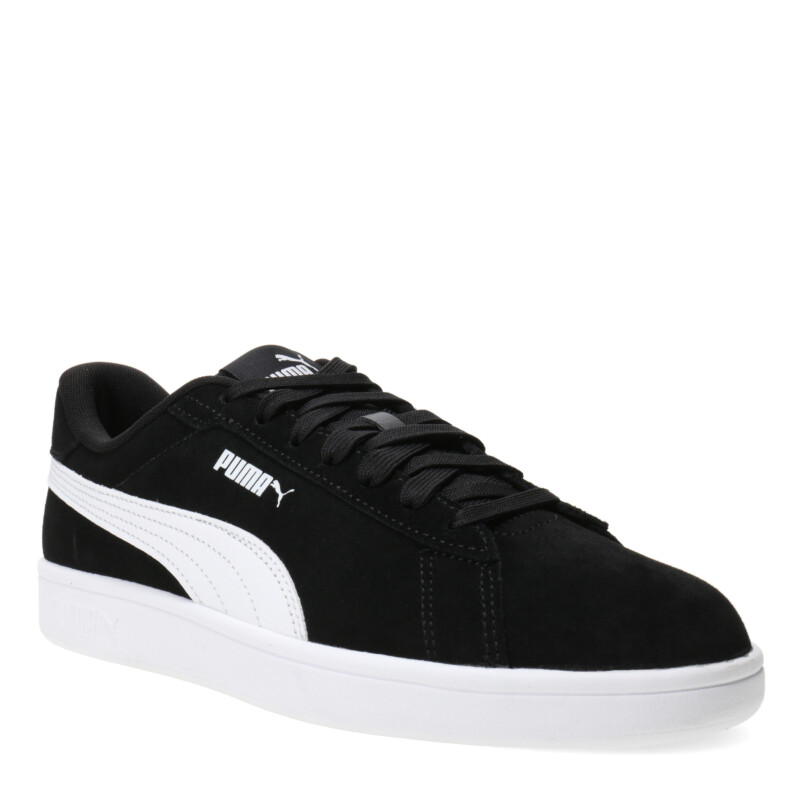 Championes de Hombre Puma Smash 3.0 Mns Negro - Blanco