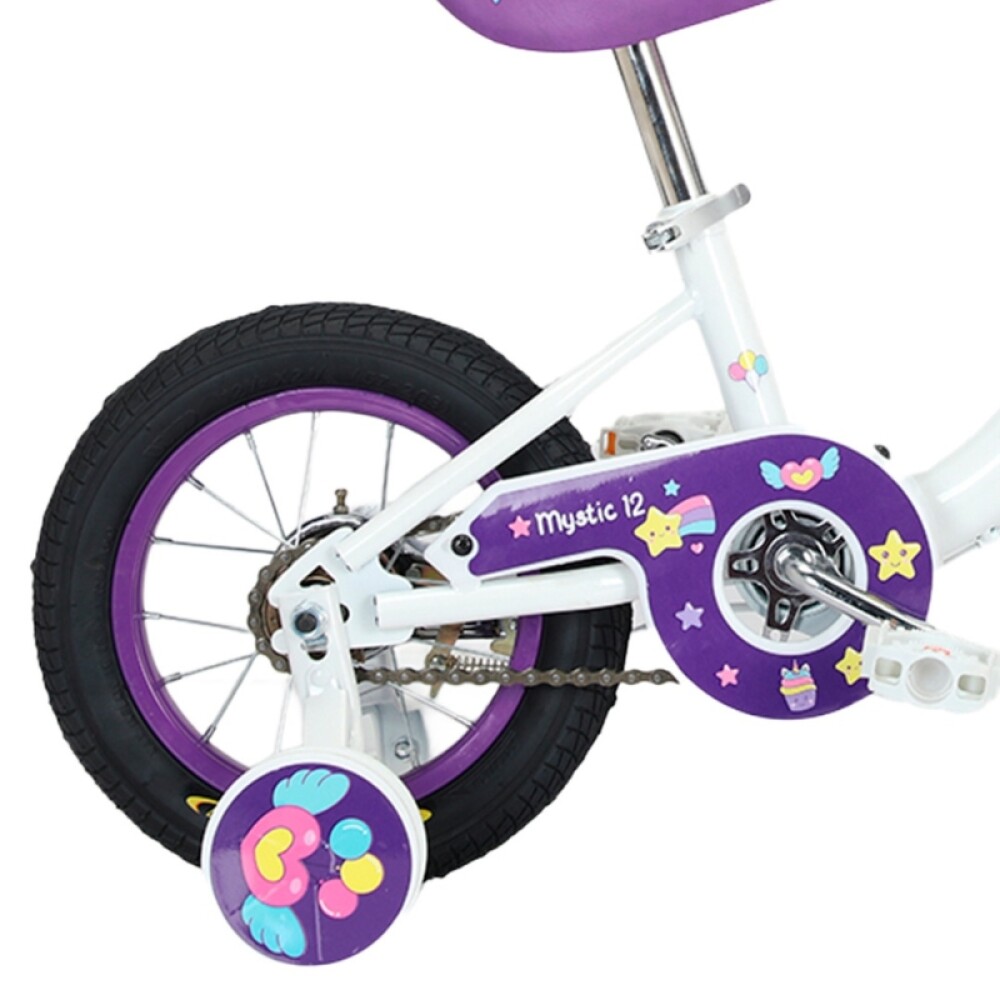 Bicicleta Infantil Mystic - Rodado 12 - Baccio Blanco