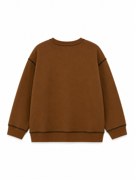 BUZO PESPUN MARRON (V)