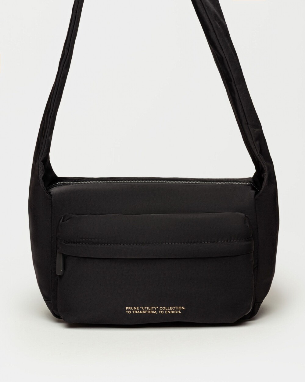 Bandolera Jet en nylon Unisex Negro