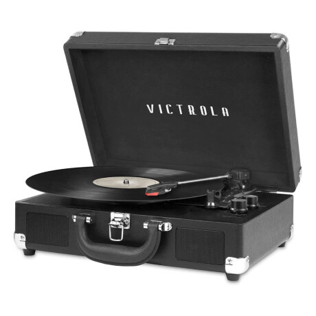 Victrola Vintage 3 Speed Maleta Black Victrola Vintage 3 Speed Maleta Black