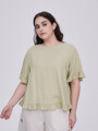 Blusa Abbas Verde Oliva Claro