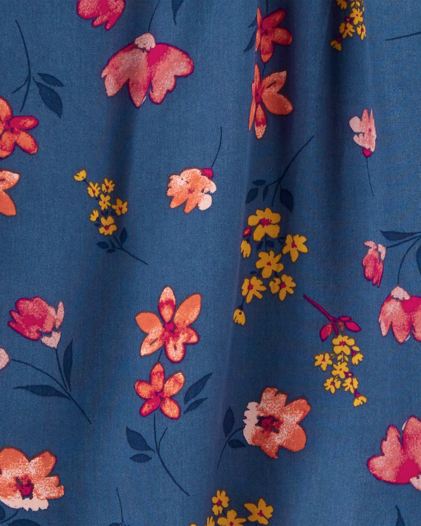 Blusa de viscosa Ecovero, diseño floral Sin color