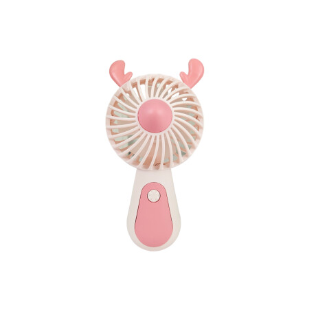 Ventilador de mano con orejitas Rosa