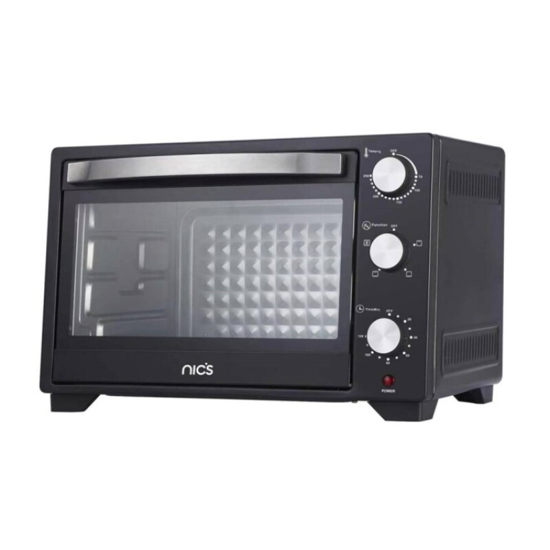 Horno Electrico Nic's 30 Litros Negro Horno Electrico Nic's 30 Litros Negro