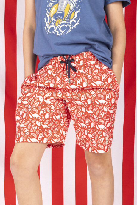 Bermuda Jackson Rojo