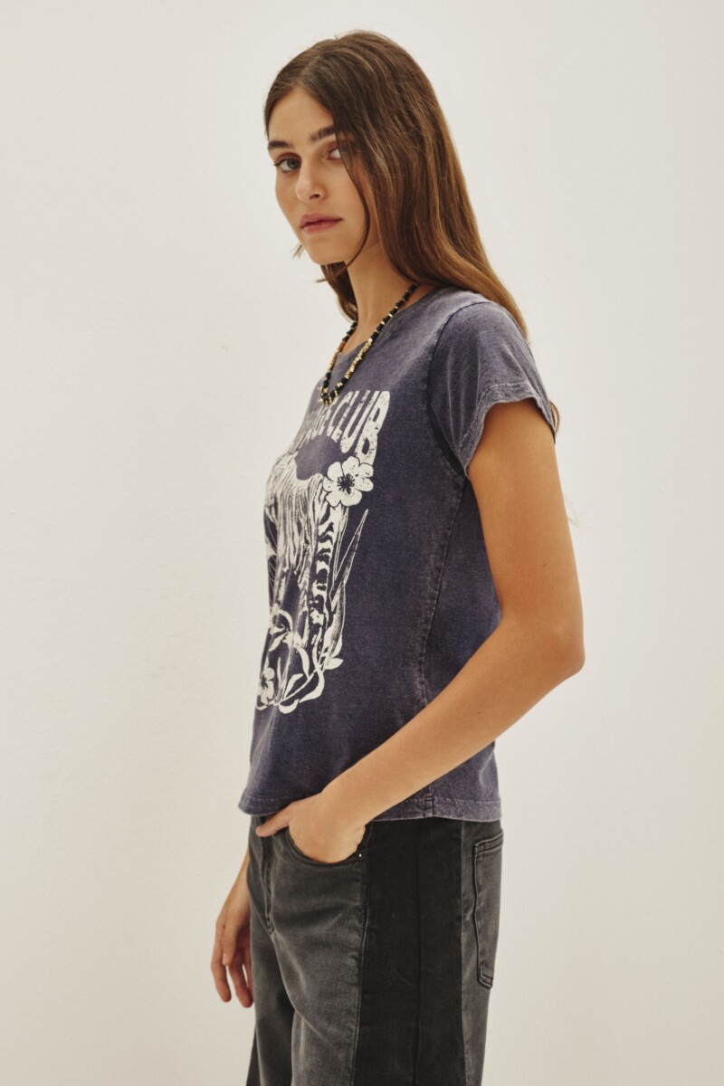 Remera Tigers Love Azul