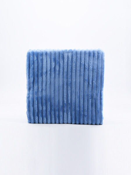 FLANNEL CANALE 1 PLAZA AZUL OSCURO