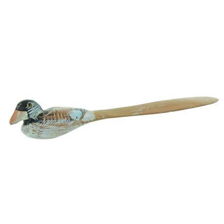 Abrecarta de madera con forma de pato Abrecarta de madera con forma de pato