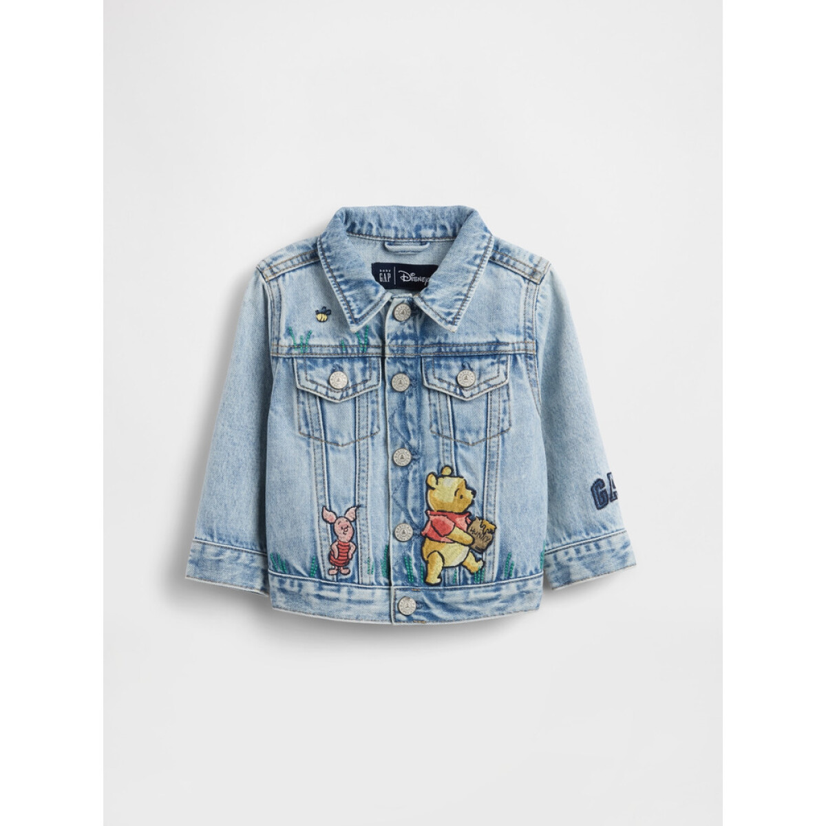 MFD DIS POOH PATCH JACKET - MEDIUM WASH 