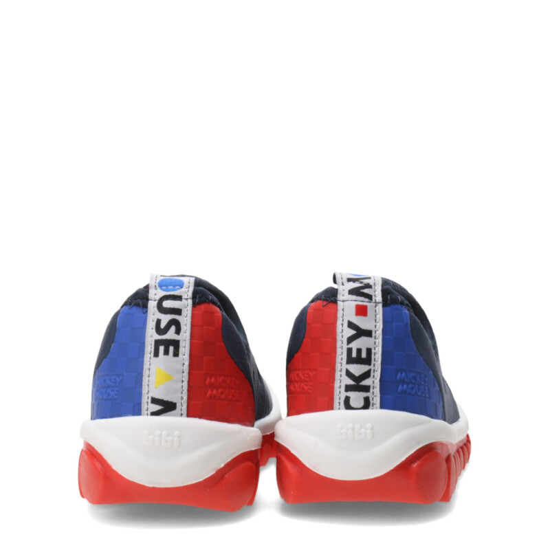 Championes Infantiles Bibi Roller Mickey Azul Marino