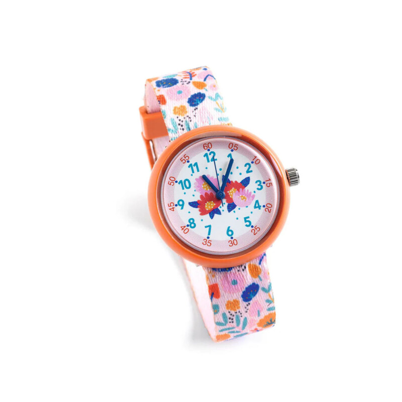 Reloj infantil Flores Ticlock Djeco Reloj infantil Flores Ticlock Djeco