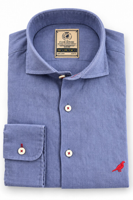 Camisa Lino Nogal Aero