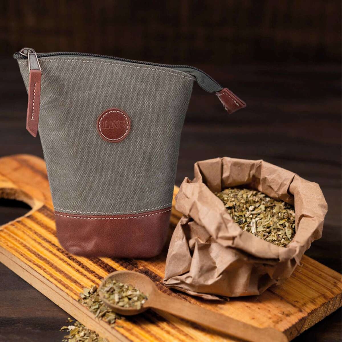 yerbera Georgia - Gris 