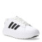 Championes de Mujer Adidas Grand Court Plataforma Blanco - Negro