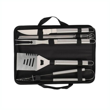 Set De Utensilios FIRE KING DW206 5 Piezas Mango De Acero Con Valija Set De Utensilios FIRE KING DW206 5 Piezas Mango De Acero Con Valija