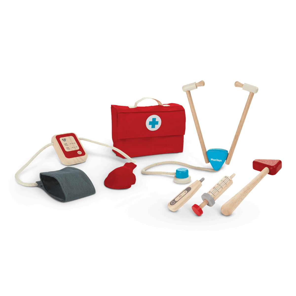 JUEGO SET DE DOCTOR DE MADERA PLAN TOYS 