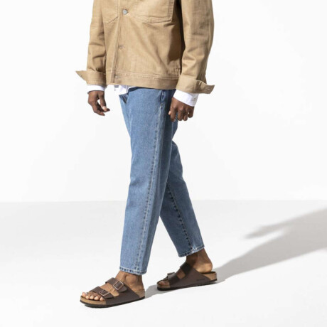 Sandalias Birkenstock Arizona Bf Dunkelbraun Marrón