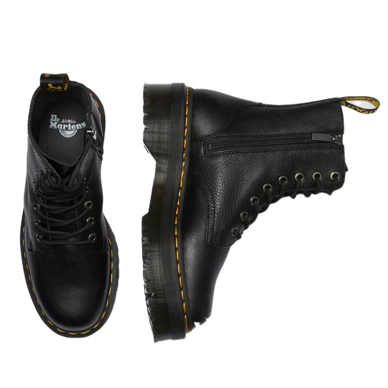 Botas Dr. Martens Jadon III Black Pisa - Negro Botas Dr. Martens Jadon III Black Pisa - Negro