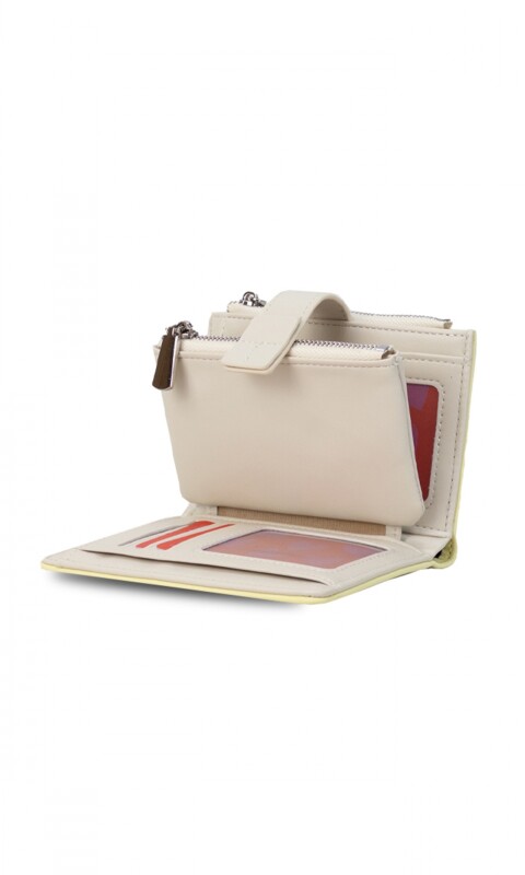 BILLETERA SIMONA GIRASOL C/MANTECA