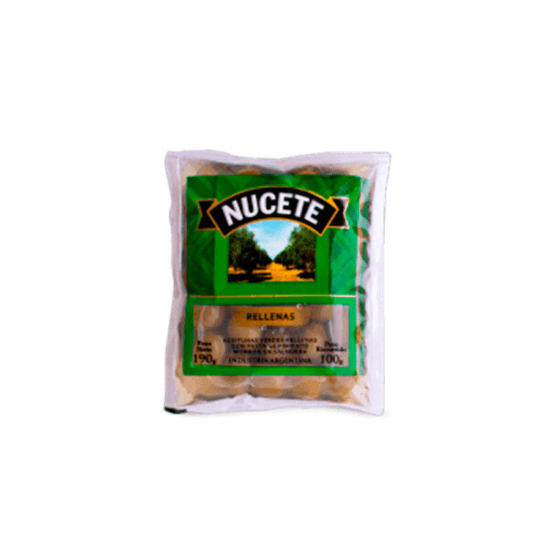 Nucete Aceitunas Verdes Rellenas 100g Nucete Aceitunas Verdes Rellenas 100g