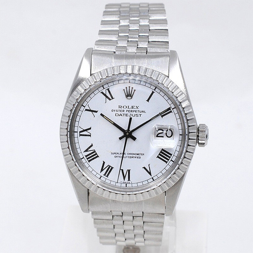 Rolex Datajust 16030 Caja 36 MM Año 1982 Calendario Rápido Acero Inoxidable Rolex Datajust 16030 Caja 36 MM Año 1982 Calendario Rápido Acero Inoxidable