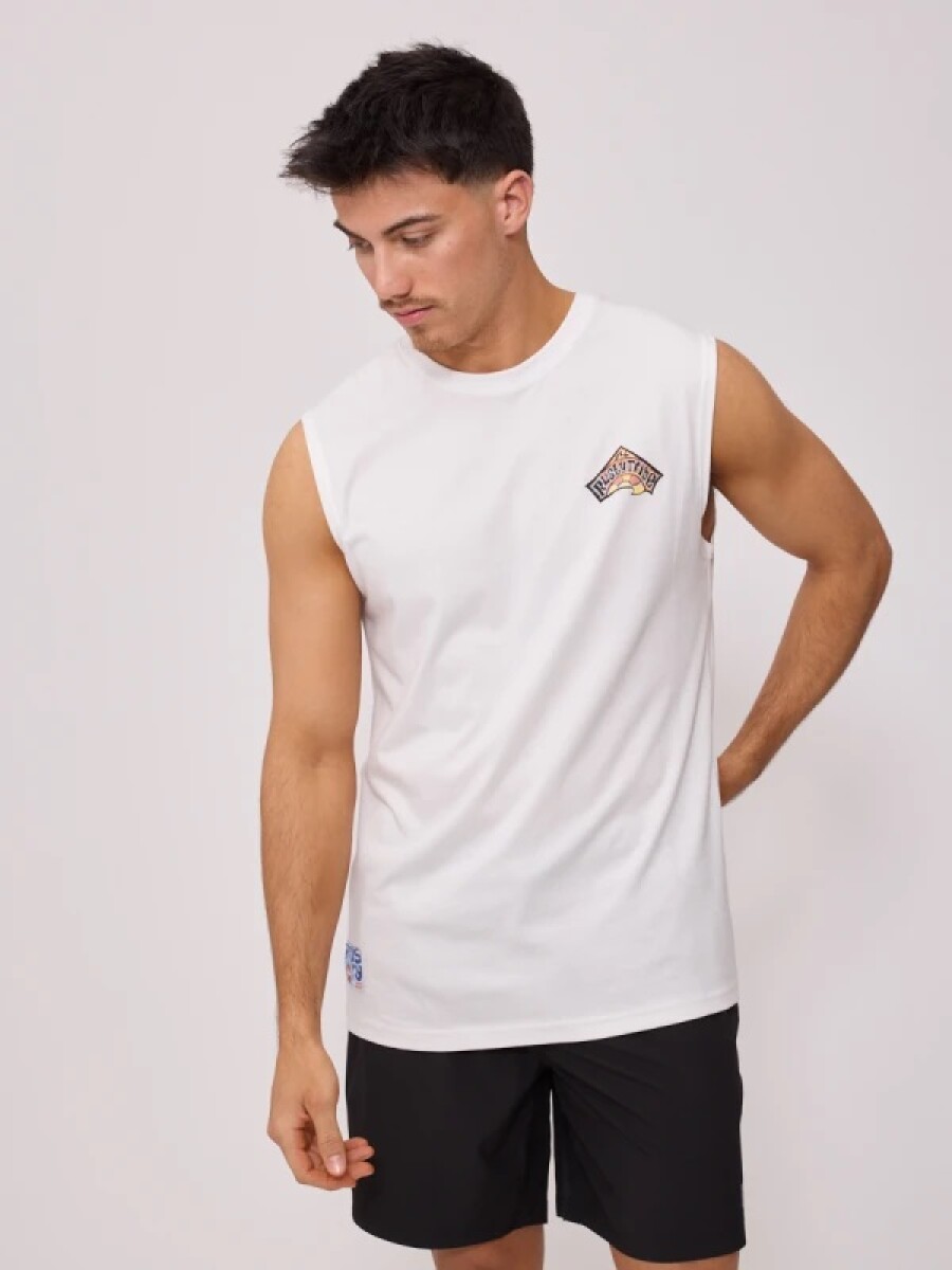 MUSCULOSA RUSTY BIGOL - BLANCO 