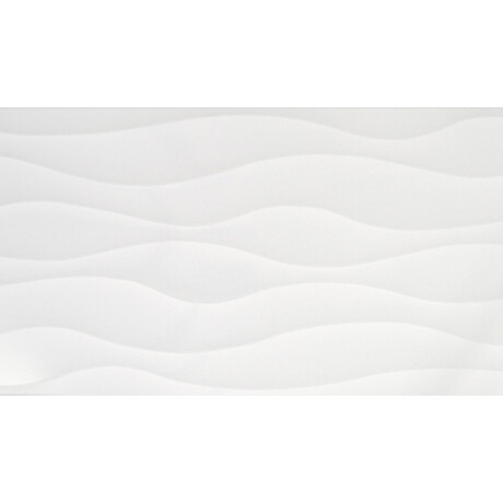 CERAMICA 31X60 BLANCO BRILLANTE CON RELIEVE BOLD GAMAS DE BLANCO