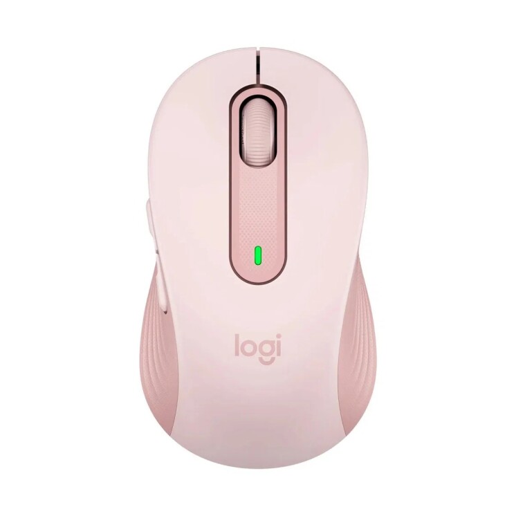 Mouse Inalámbrico Logitech Signature M650 Silencioso Bluetooth y Logi Bolt 910-006250 Rosa