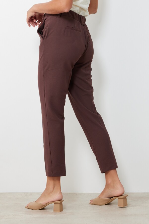 Pantalon Office MARRON