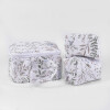 Set X3 Necessaires Chiara Col. Bea Floral Aves Rosa