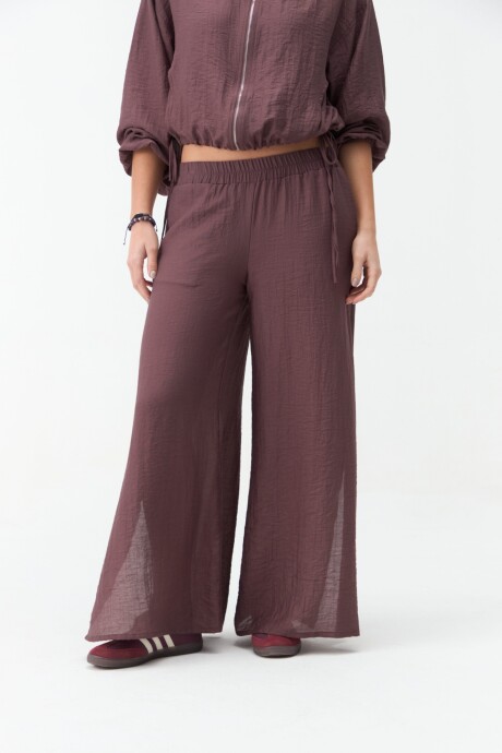 PANTALÓN MIREIA Bordó