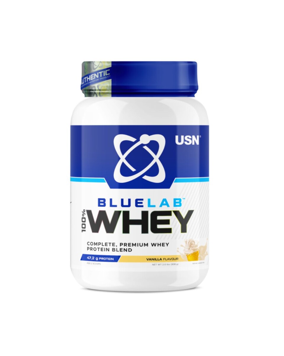 Whey Protein 908g USN Blue Lab 100% - Vainilla 