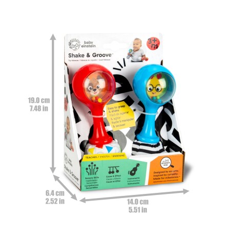 Sonajero Shake & Groove Maracas Baby Einstein Sonajero Shake & Groove Maracas Baby Einstein