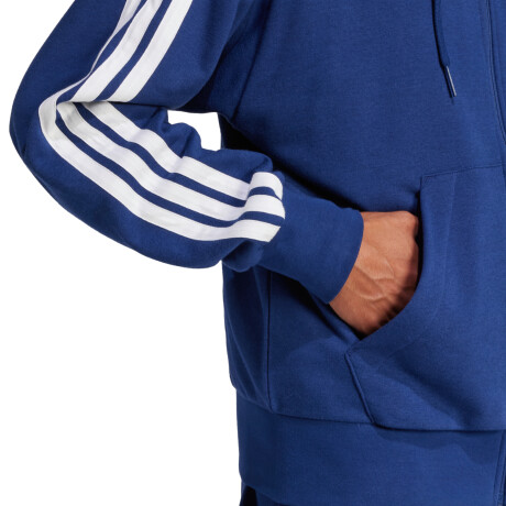 CAMPERA adidas ESSENTIALS 3 TIRAS Blue