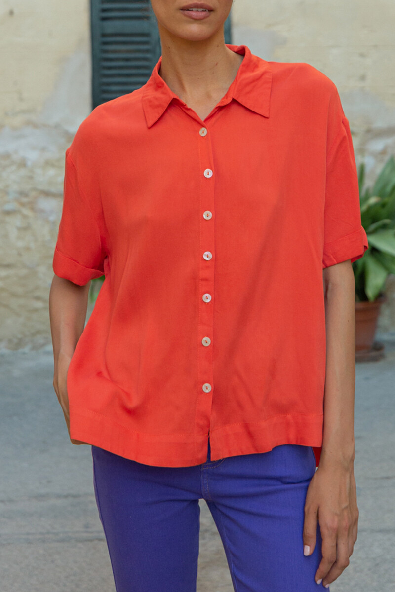 Camisa Malta - Naranja 