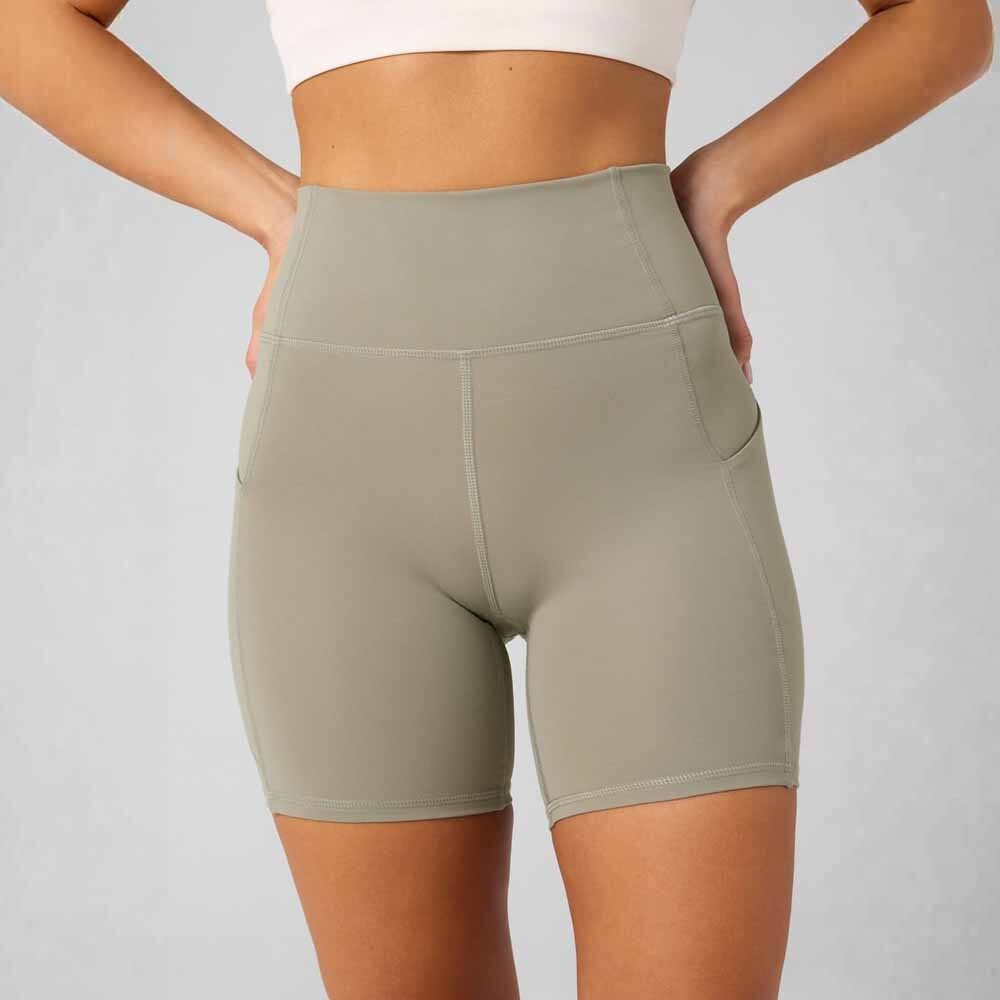 Short Oasis High-Waisted Short 6" Mujer Seagrass