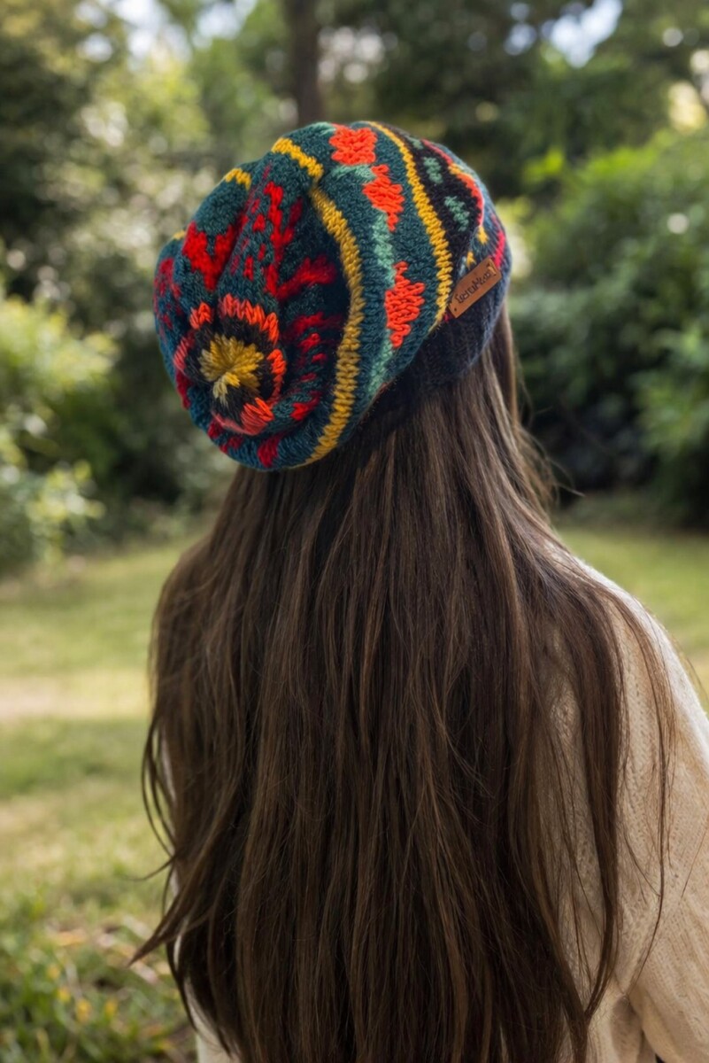 Rosly Wool Hat - Negro 