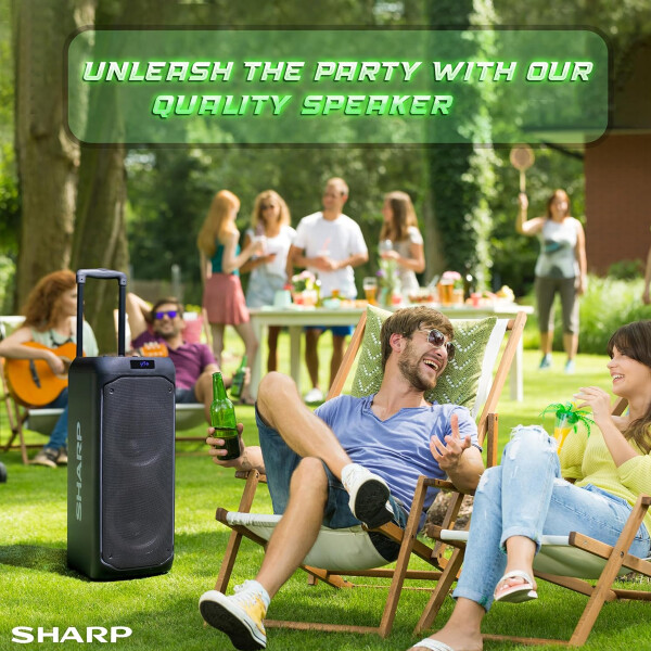 Parlante Sharp Ps935 PARLANTE SHARP PS935 PARTY SPEAKER