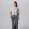 Polo Cotton Boxy Tee Mujer Classic Grey Heather