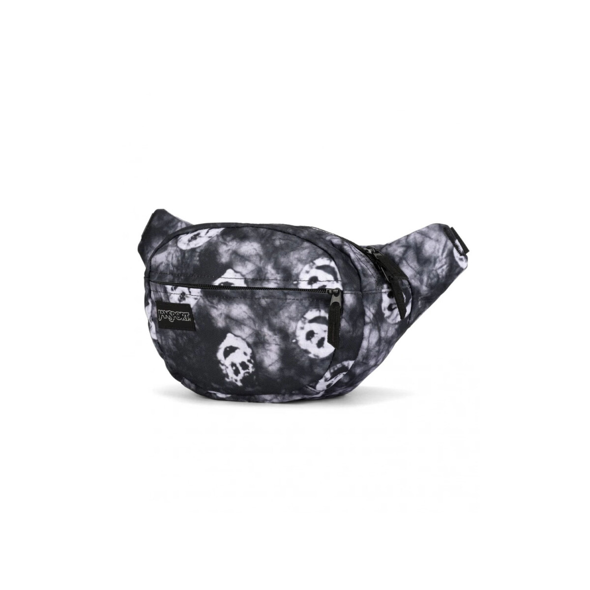 Riñonera Cangurera Urbana Jansport Fifth Avenue Original - Blanco/negro 