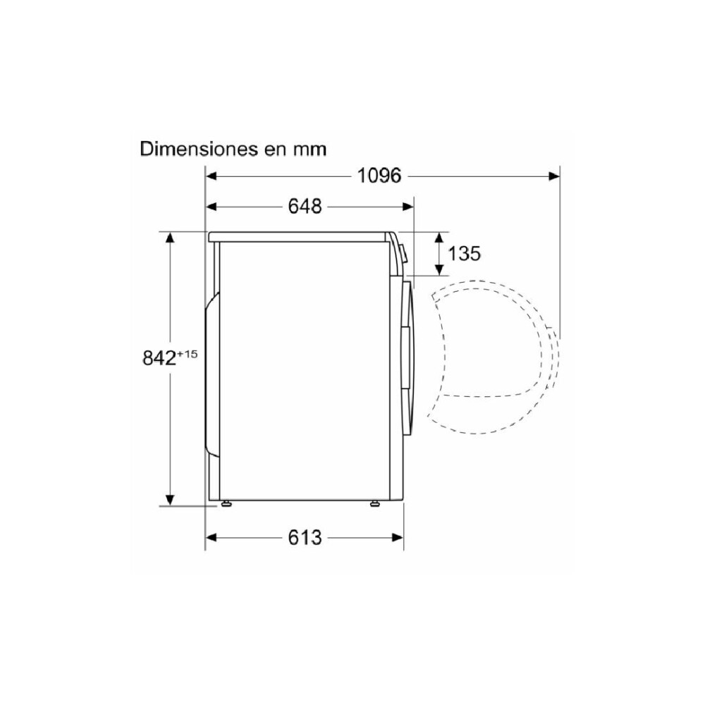 Secarropas Bosch con bomba de calor WQG245D1ES 9 kg Secarropas Bosch con bomba de calor WQG245D1ES 9 kg