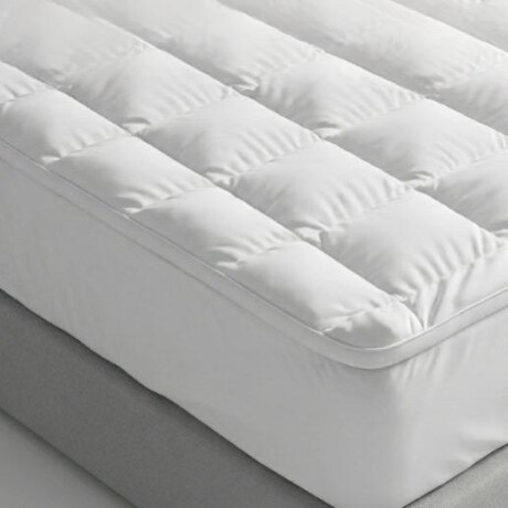 Protector De Colchón Topper Mattress Queen Fibra 400 Repelente Al Agua 160x200 Cubrecama Protector De Colchón Topper Mattress Queen Fibra 400 Repelente Al Agua 160x200 Cubrecama