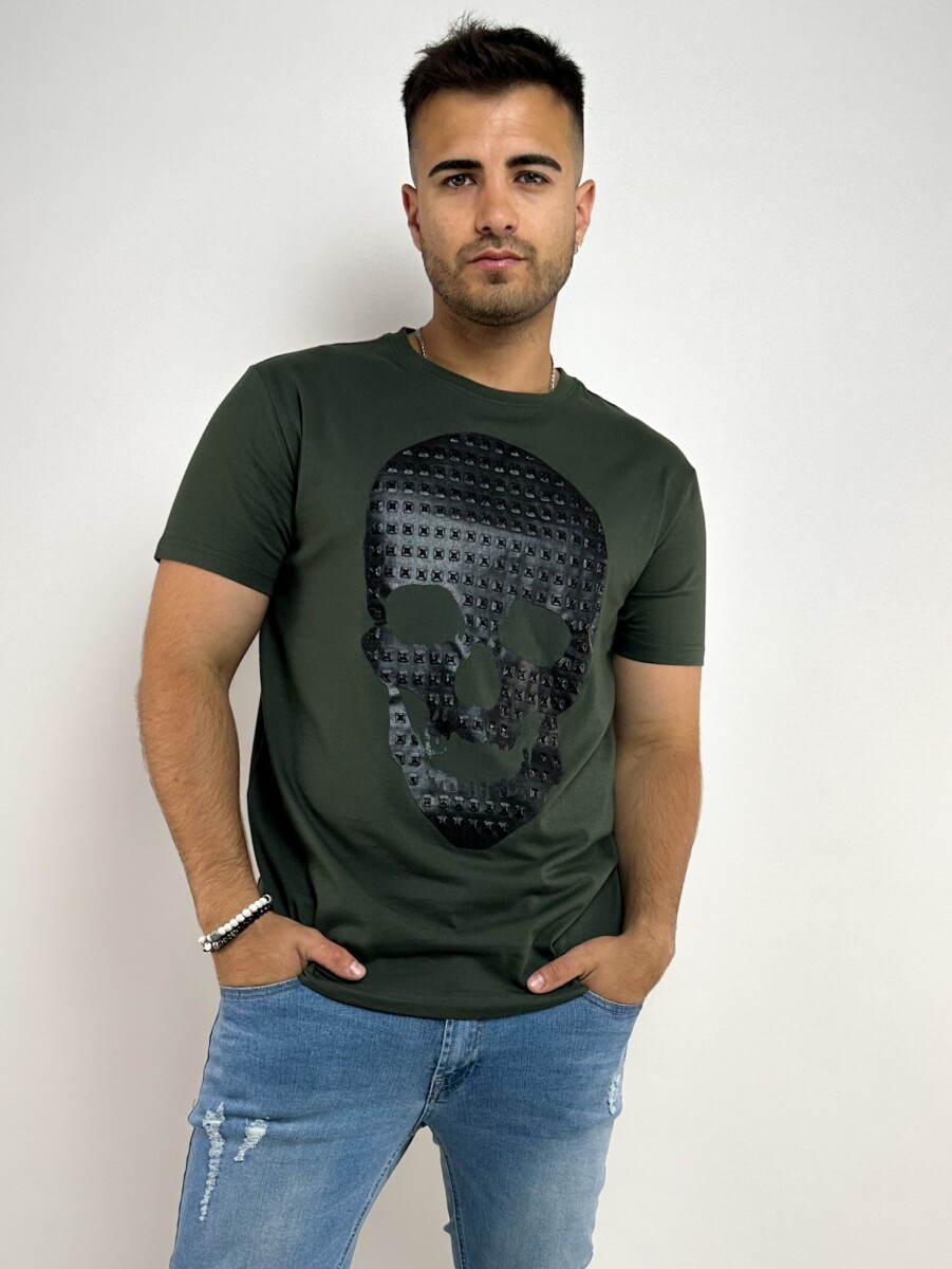 T-Shirt estampada Dardo - Verde 