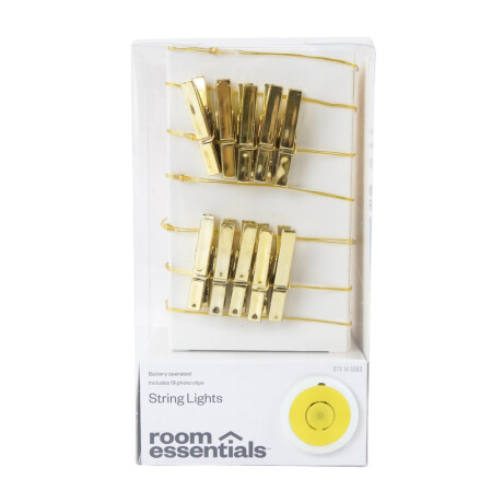 Luces led luciernaga con palillos dorados Luces led luciernaga con palillos dorados