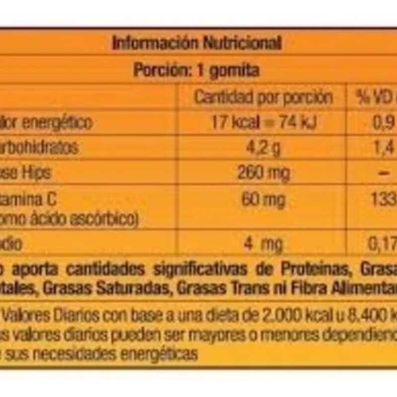 Vitamina C Natural Life Gummy 55 Unidades Vitamina C Natural Life Gummy 55 Unidades